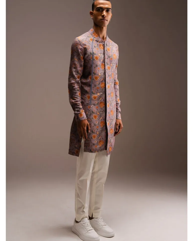 Heather Bemberg Long Kurta Pyjama Set