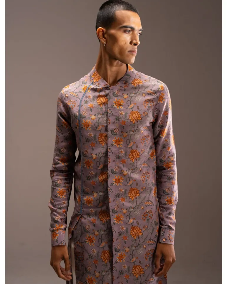 Heather Bemberg Long Kurta Pyjama Set