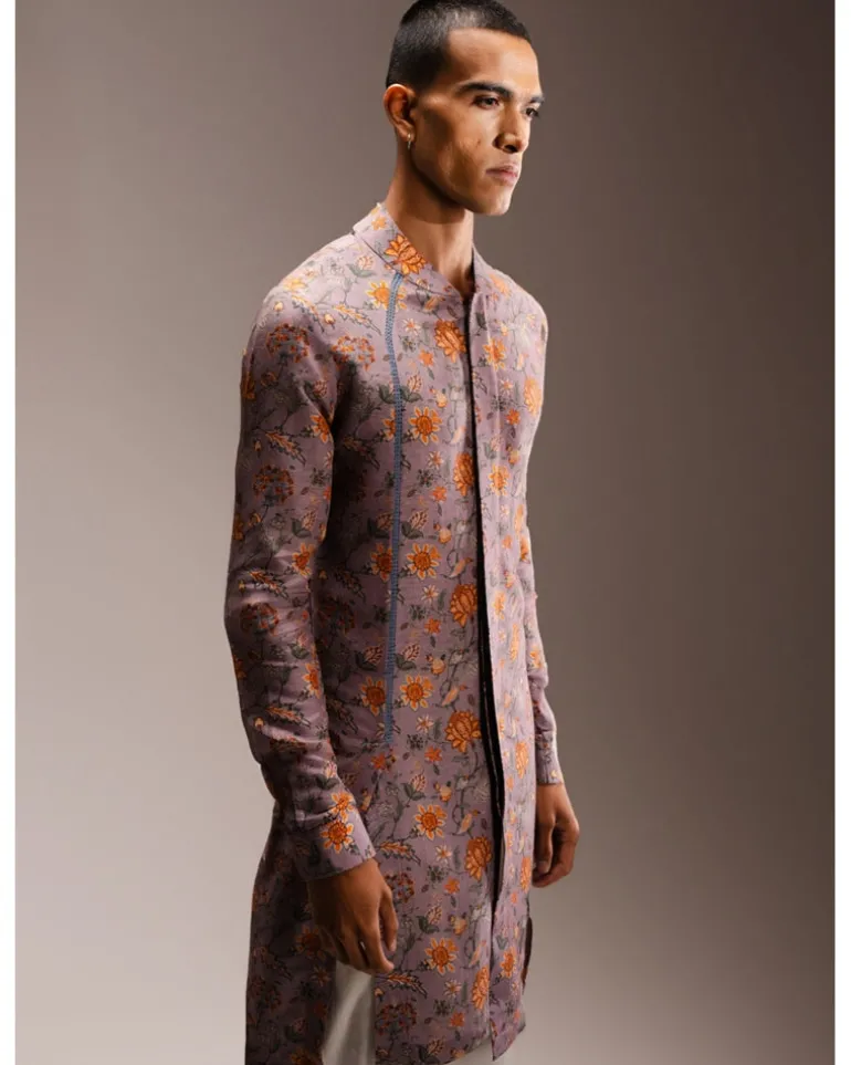 Heather Bemberg Long Kurta Pyjama Set