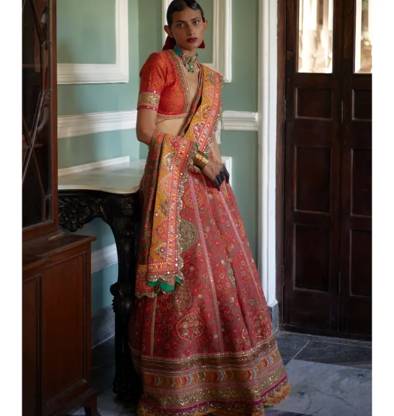 Heavy Abbas Lehenga Set