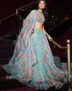 Hena Lehenga Set