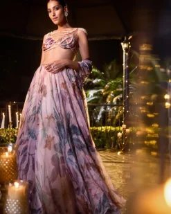 Hiba Lehenga Set