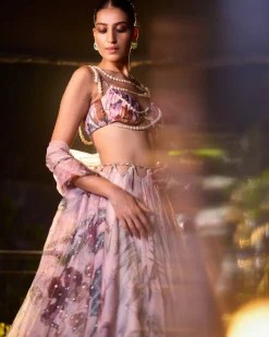 Hiba Lehenga Set