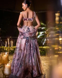 Hiba Lehenga Set