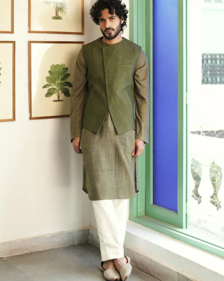 Hriday Nehru Jacket Set