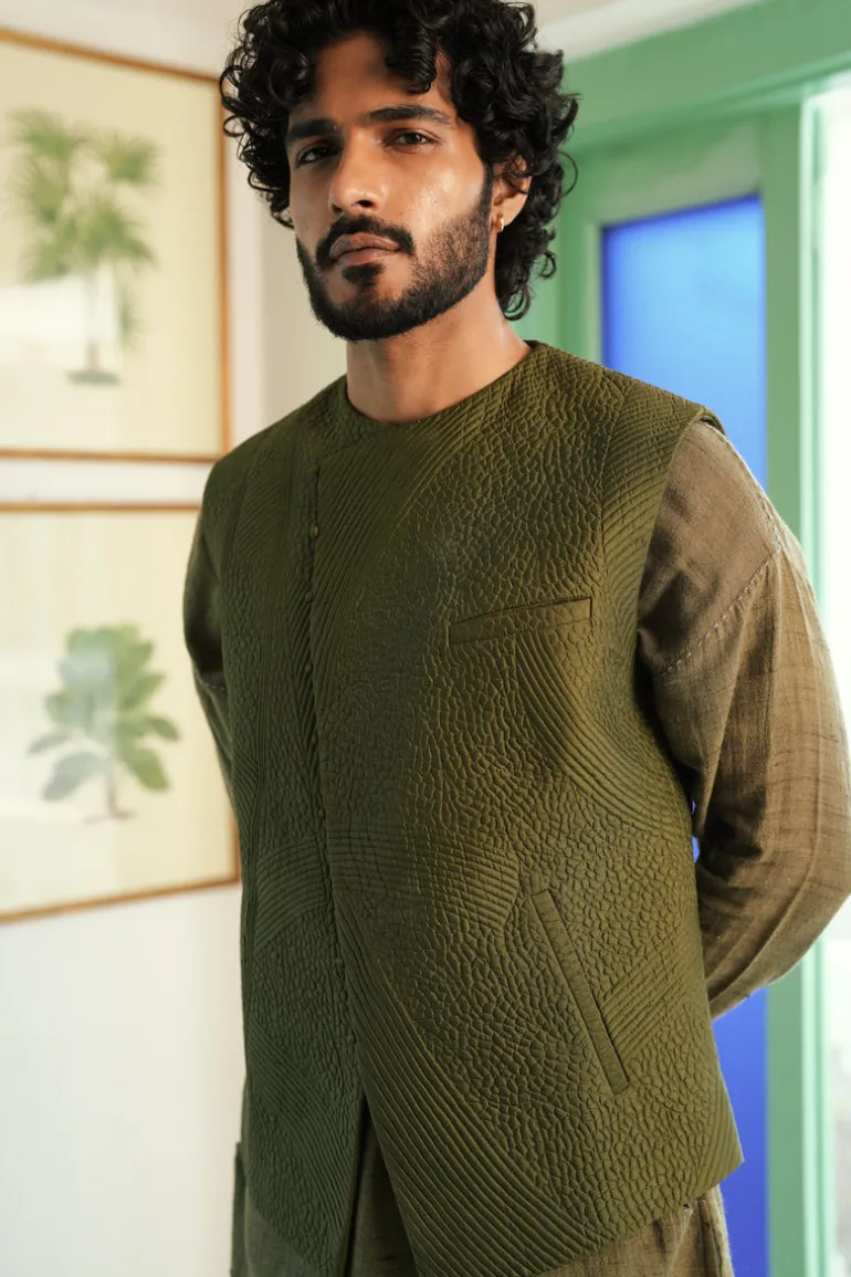 Hriday Nehru Jacket Set