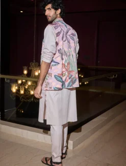 Hussain Nehru Jacket Set