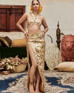 Ibaarat Aayna Skirt Set