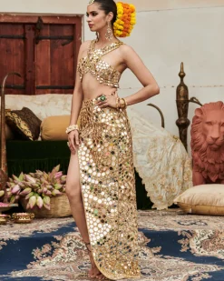 Ibaarat Aayna Skirt Set
