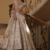 Ice Pink Mirror Lehenga Set
