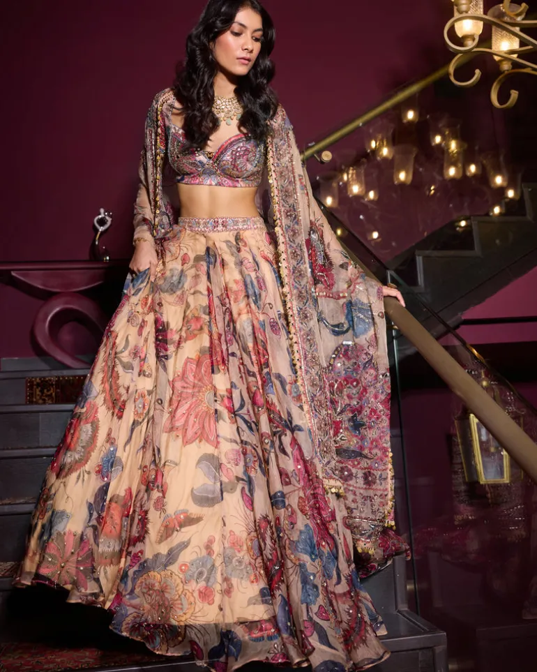 Ihab Lehenga Set