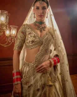 Ivory Aakruti Lehenga Set