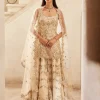 Ivory Chevron Mirror Sharara Set