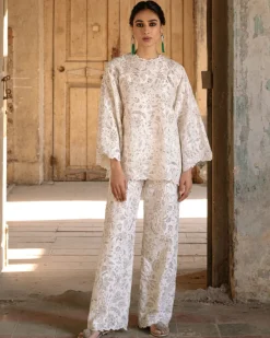 Ivory Chinoiserie Co-Ord Set
