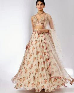 Ivory Esha Lehenga Set