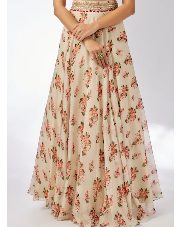 Ivory Esha Lehenga Set