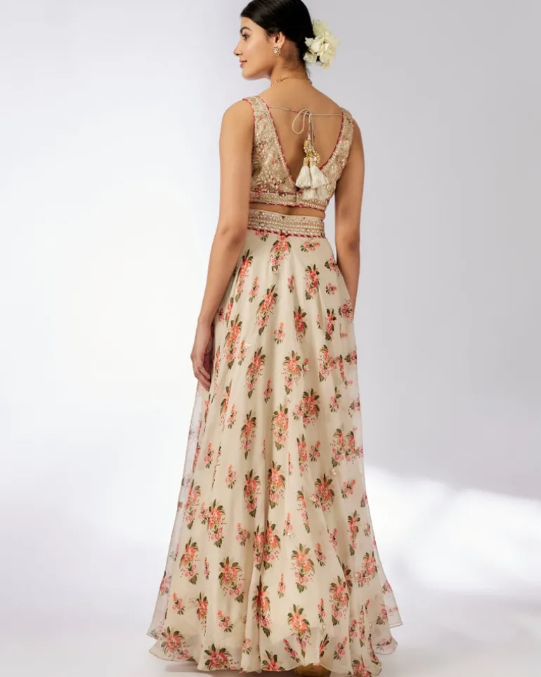 Ivory Esha Lehenga Set