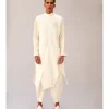 Ivory Geometric Kurta Set