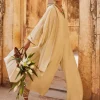 Ivory Jumpsuit & Jacket Set