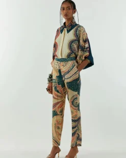 Ivory Mandala Pant