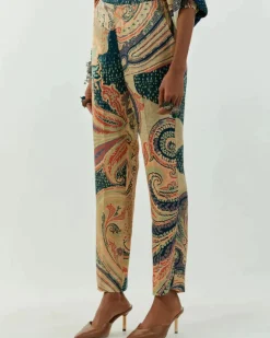 Ivory Mandala Pant