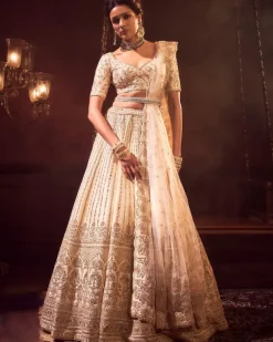 Ivory Shehnai Lehenga Set