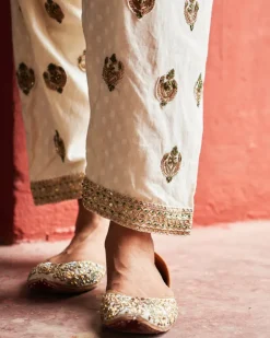 Ivory Short Kurta Set