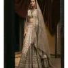 Ivory Tissue With Dabka And Gota Work Lehenga Set