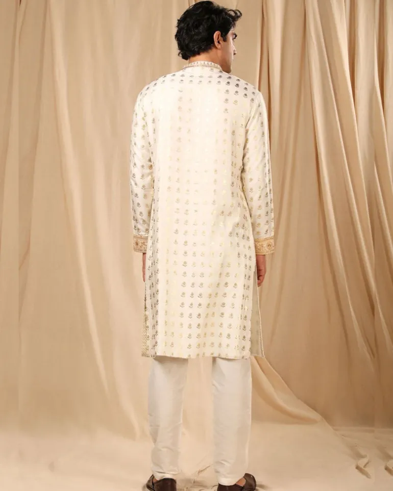 Ivory Wallflower Kurta Set