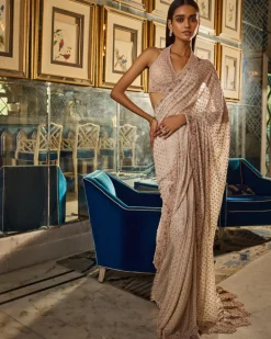 Jahaan Chiffon Sari Set