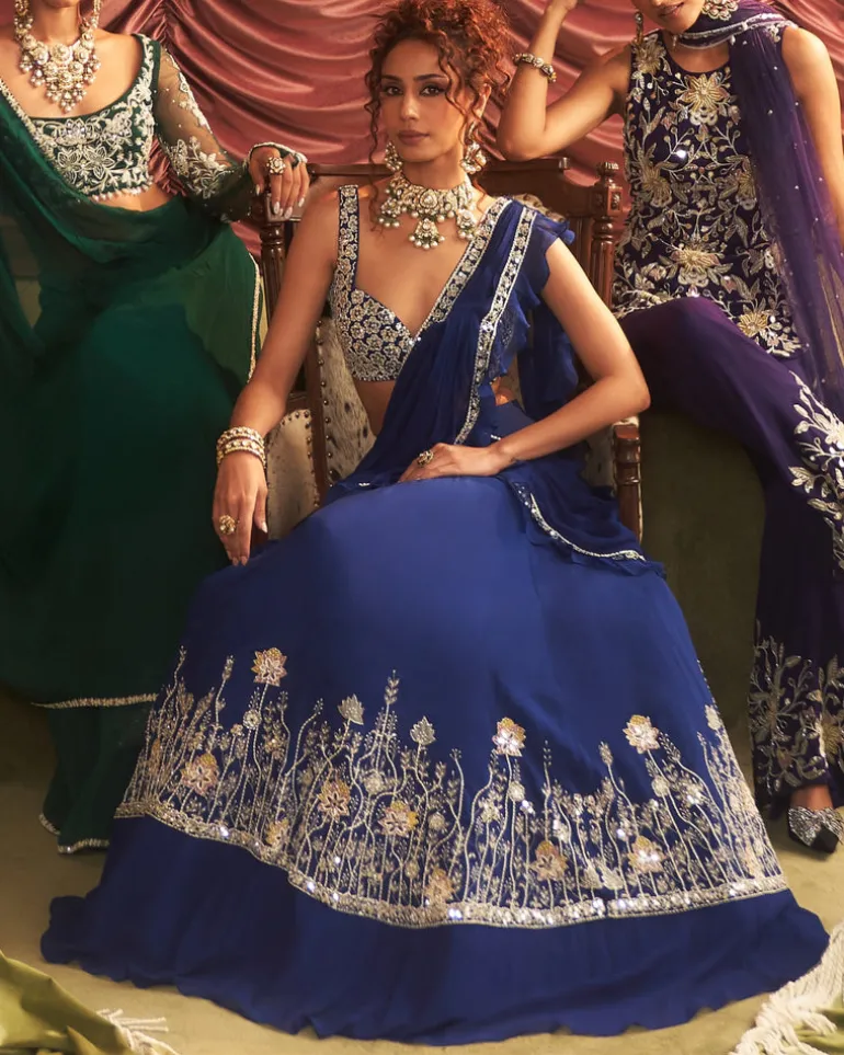 Jalebi Bai Concept Sari Set