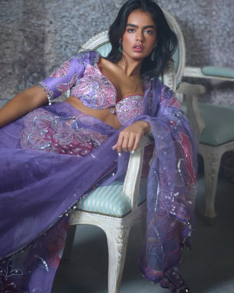 Janvi Sari Set
