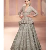 Jewel Carol Peplum Lehenga Set