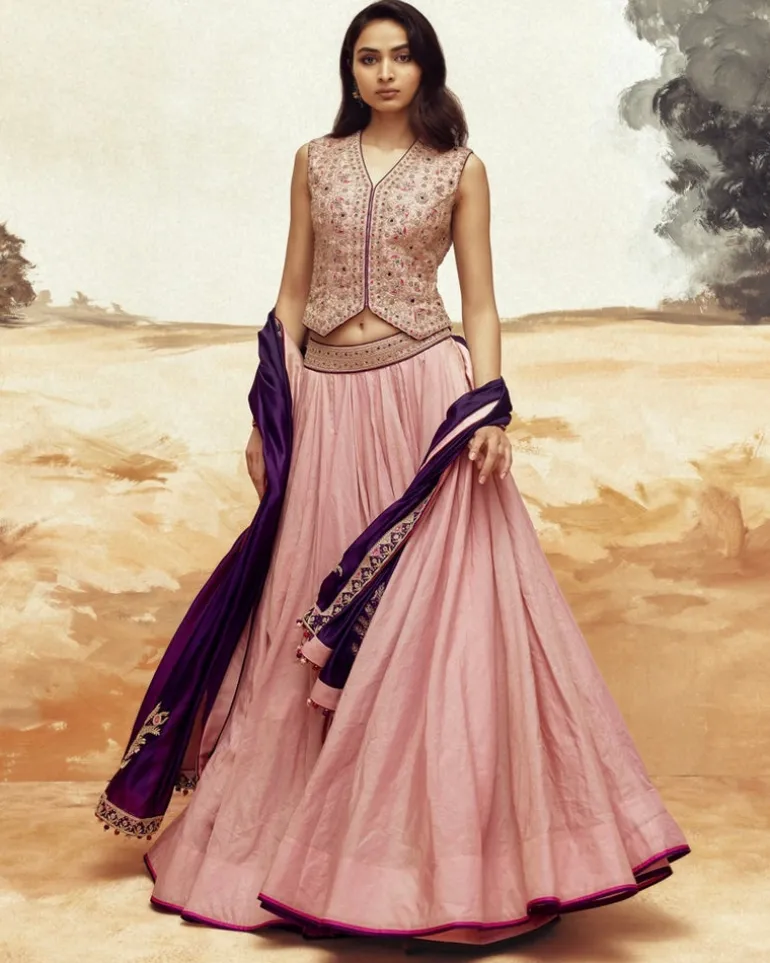 Johari Salma Sitara Lehenga Set