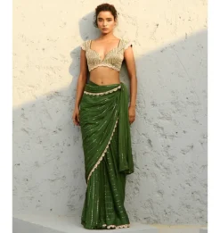 Juliet Pre-Draped Sari Set