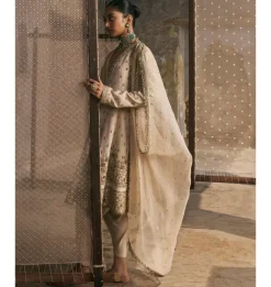 Kalidaar Suit With Dabka And Gota Kurta Set