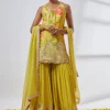 Kalki Sleeveless Sharara Set