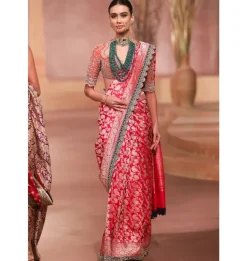 Kangana Banarasi Silk Sari Set