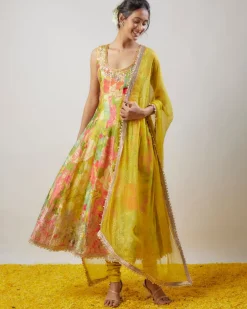 Krisha Anarkali Set