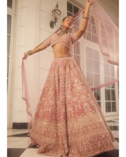 Kundan Lehenga Set