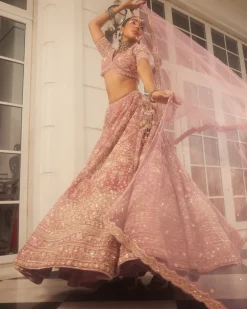 Kundan Lehenga Set