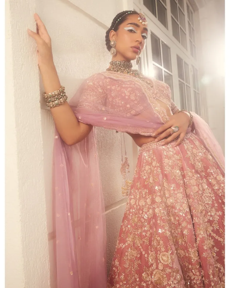 Kundan Lehenga Set