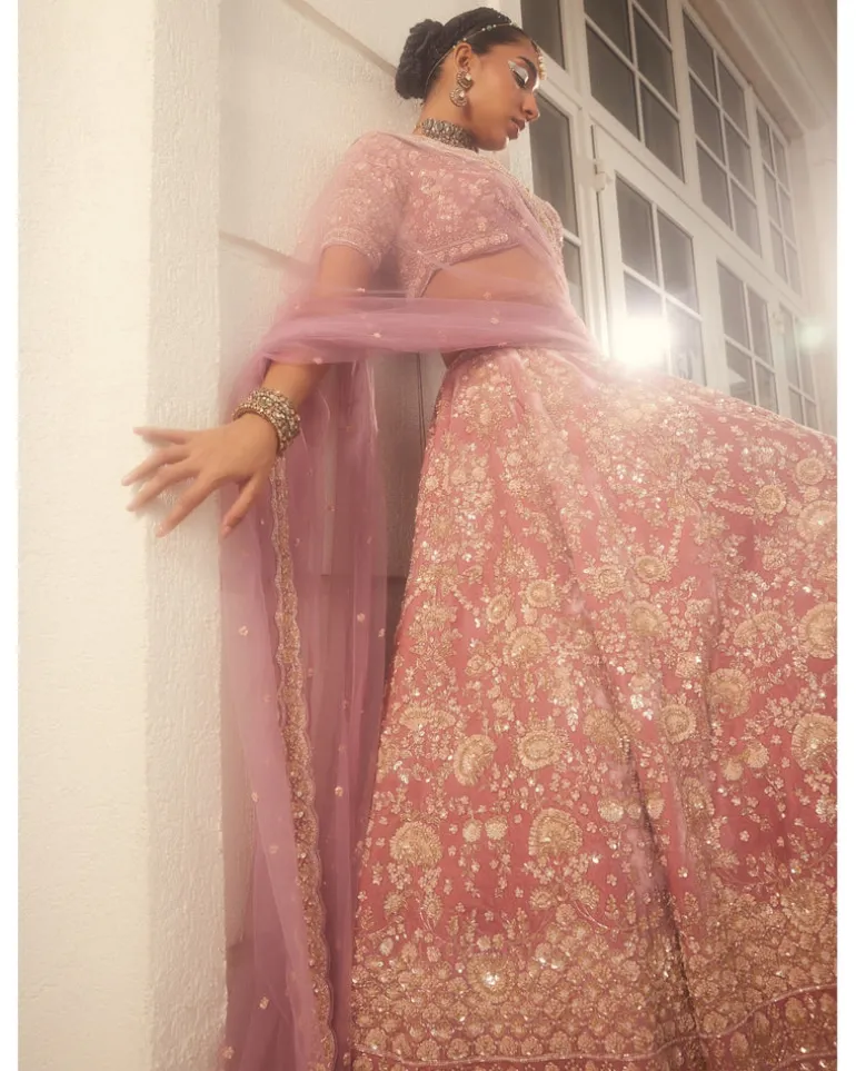 Kundan Lehenga Set