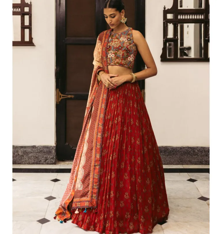 Lal Rang Lehenga Set