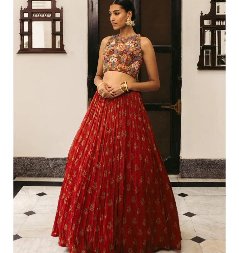 Lal Rang Lehenga Set