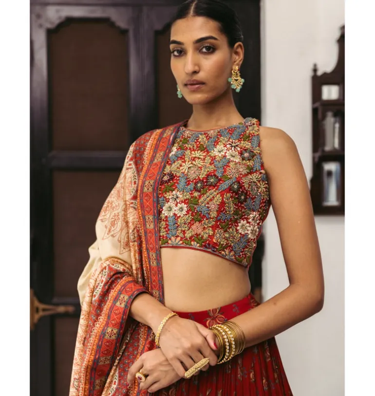 Lal Rang Lehenga Set