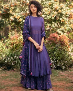 Laurel Anarkali Set