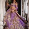 Lavender Floral Lehenga Set