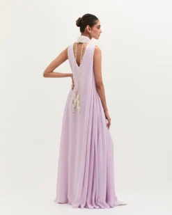 Lavender Mala Maxi Gown