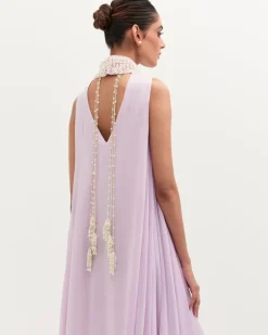 Lavender Mala Maxi Gown
